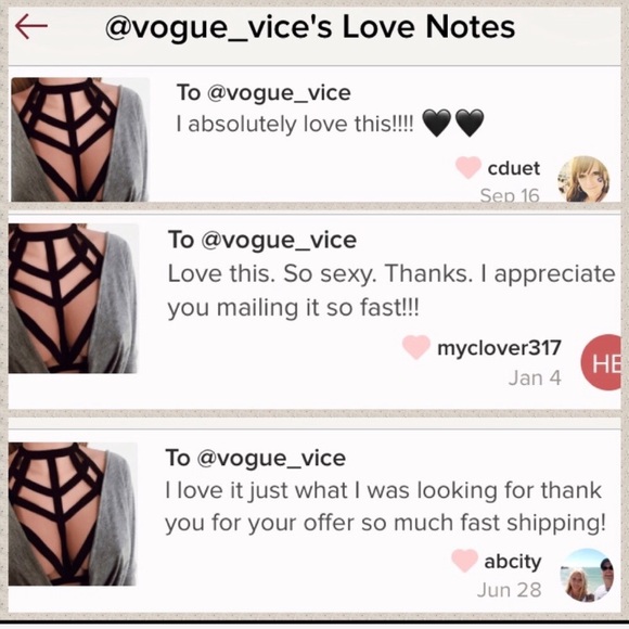 LAST! NWT Black Caged Bralette harness ⭐️5stars⭐️ - Picture 4 of 6